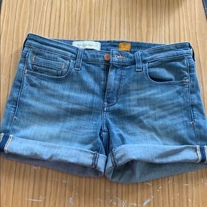 Anthropologie jean shorts